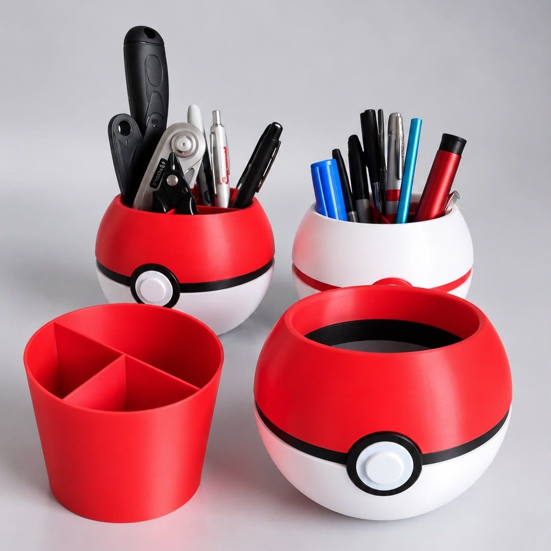 Porta Lápis Pokébola